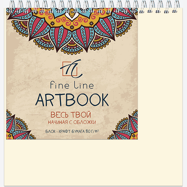 �������� �/������� 190�190 �� 60� ������� "ARTBOOK QUADRO BIG CRAFT" �������,��������� ������ 80�/�2