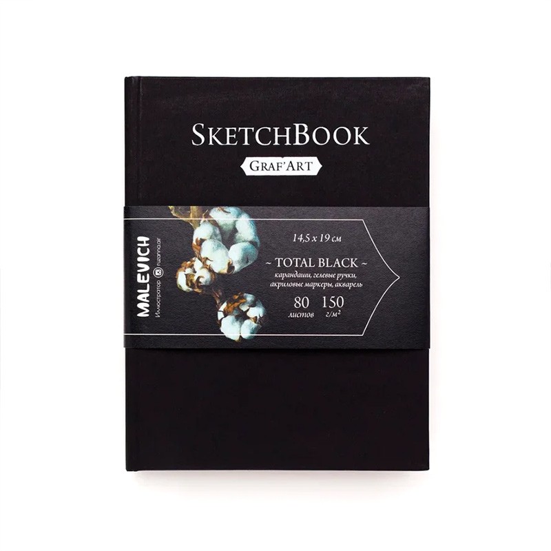 �������� �/������� 80� �������� "Graf'Art Total Black" ������ 150�/�2 14*19 ��