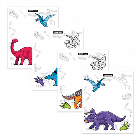 ����� ������� �/�������� � ��������� ErichKrause� "Dino Planet" 80���,212*347�� (12��)